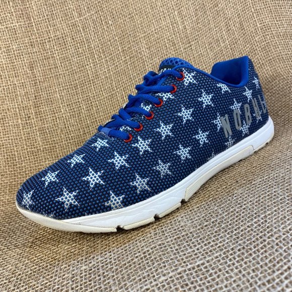 NOBULL Other - NOBULL sneakers stars blue red white men’s size 9.5.